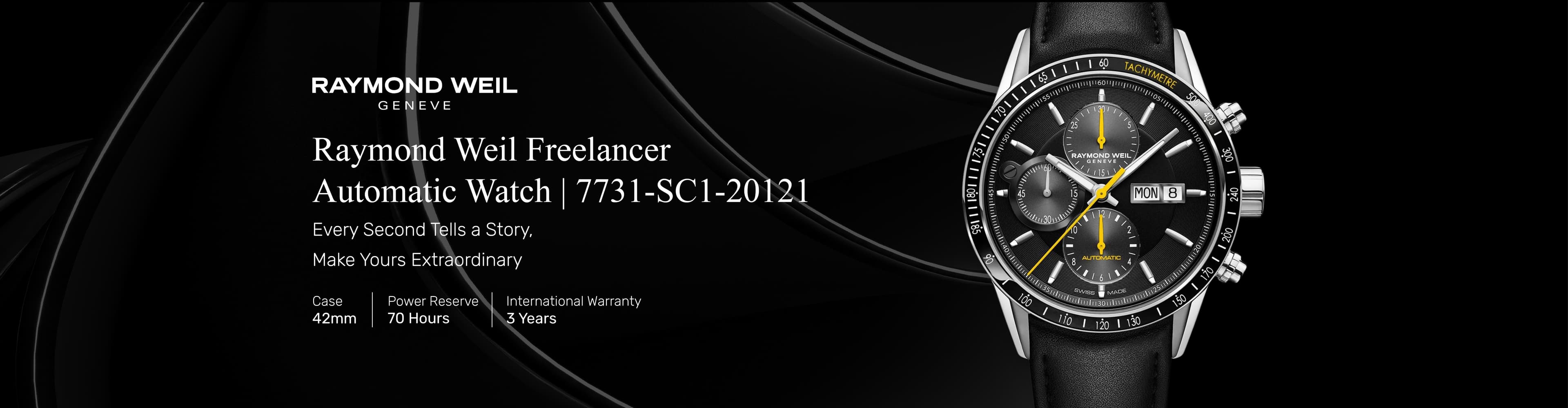 Raymond Weil collection banner