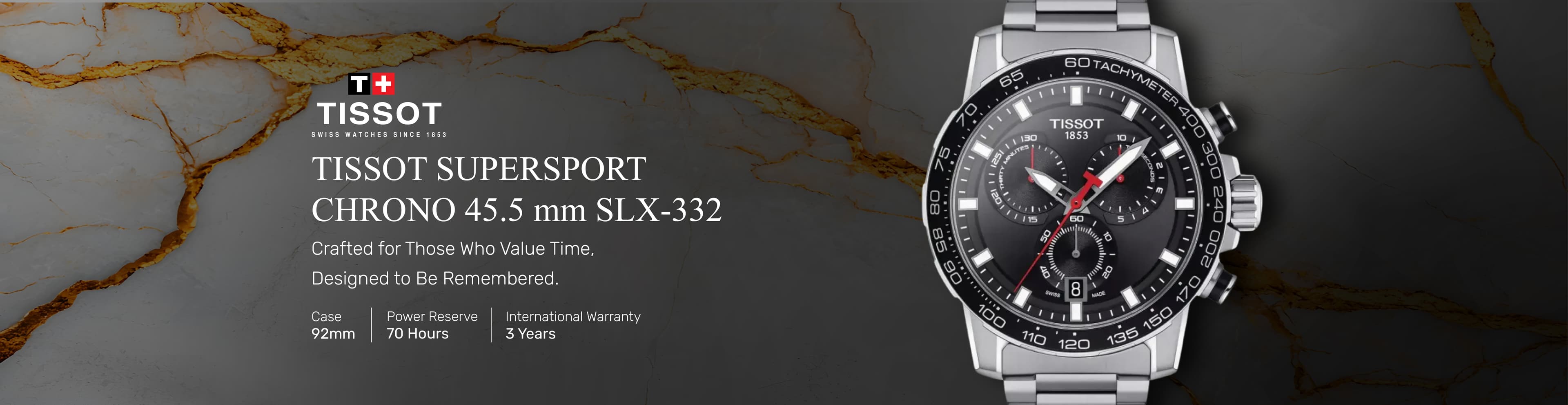 Tissot collection banner