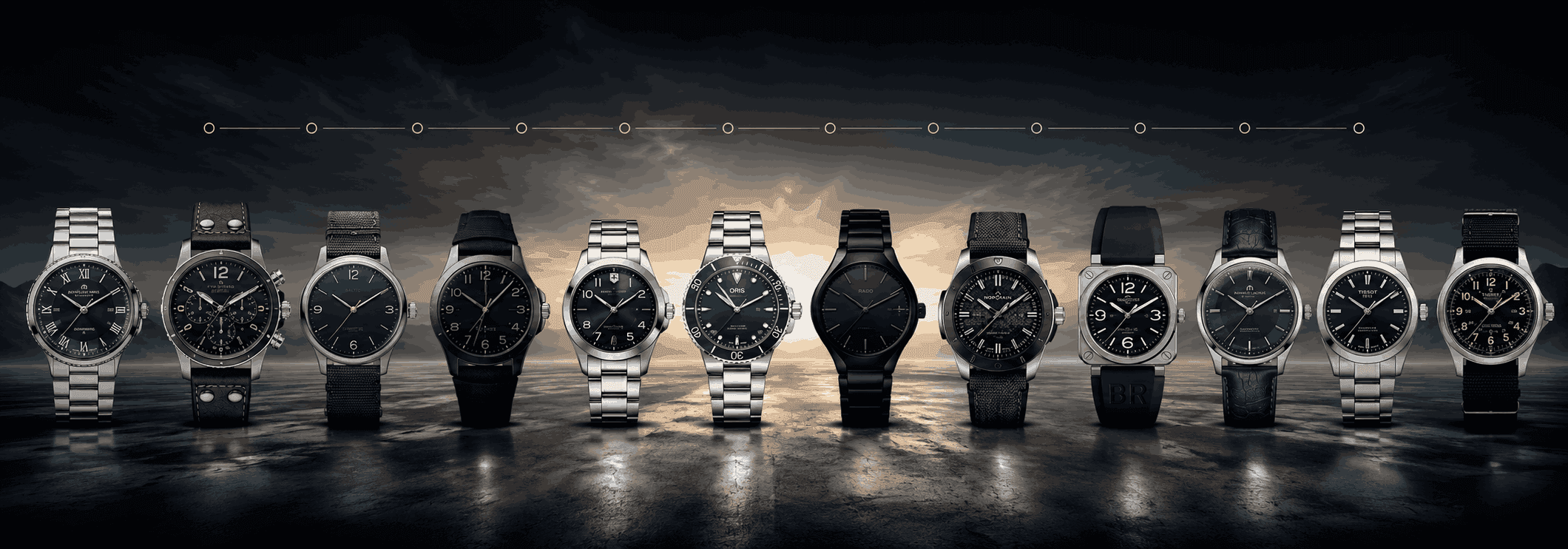 Sulux Centre luxury watch collections catalog banner
