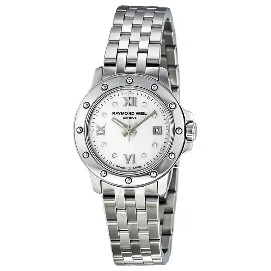 Raymond weil Tango White Mother Of Pearl With 8 Diamonds 5399-ST-00995 6384172095814