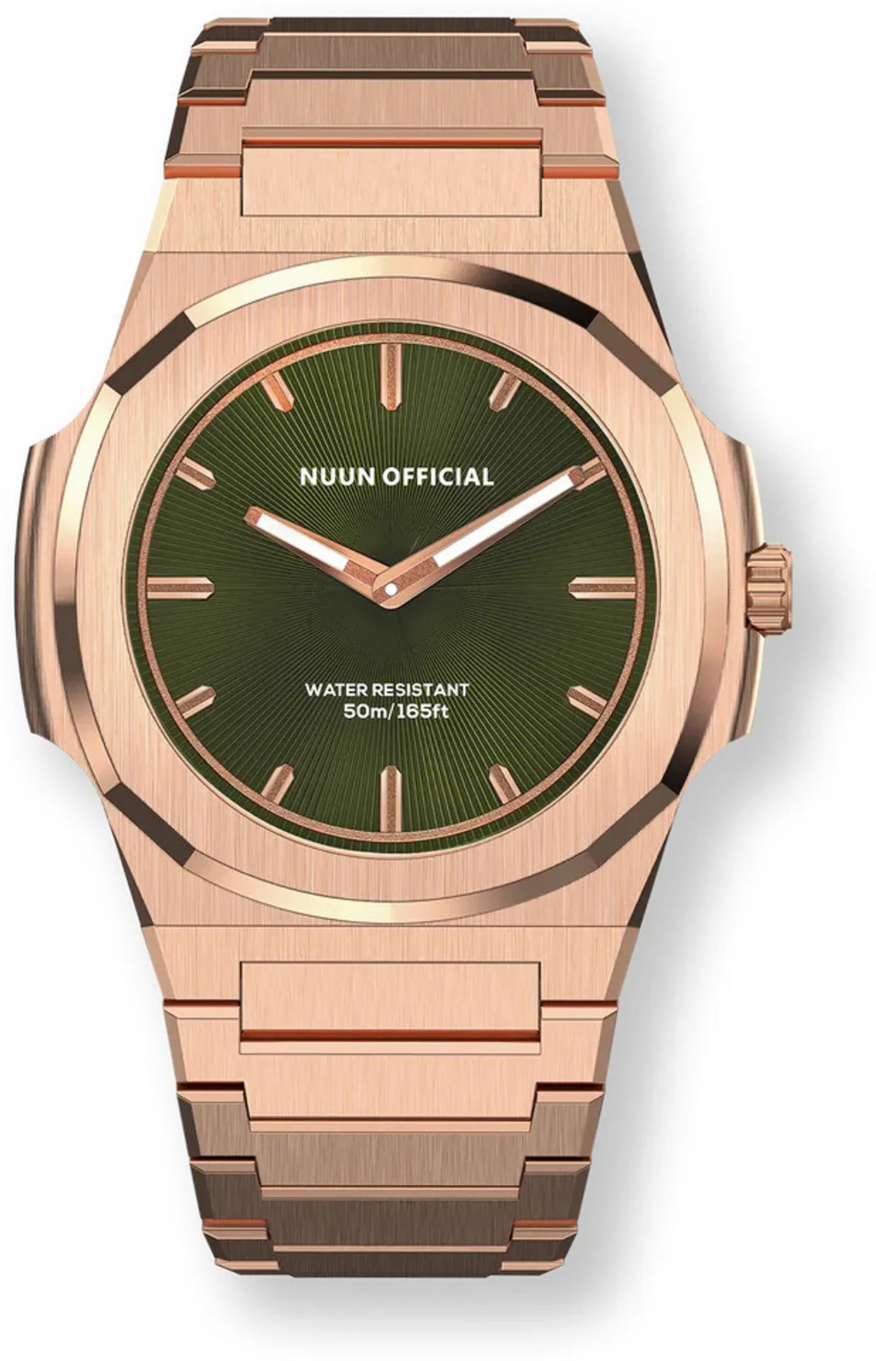 Nuun MS 38mm Rosegold AR Green MS.RG.AR.GN 6084012951172-2