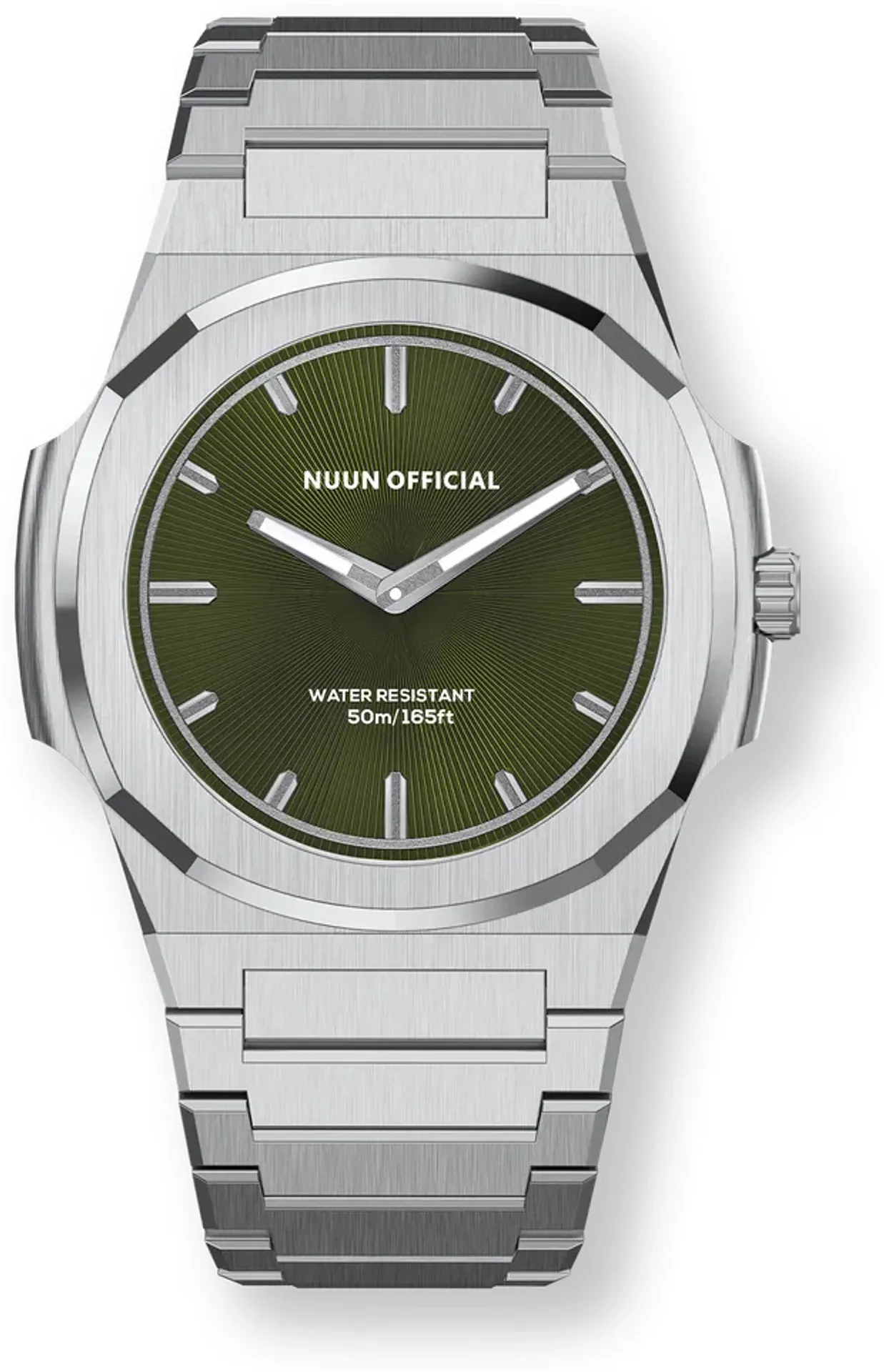 Nuun MS 38mm Silver AR Green MS.SV.AR.GN 6084012951233-2